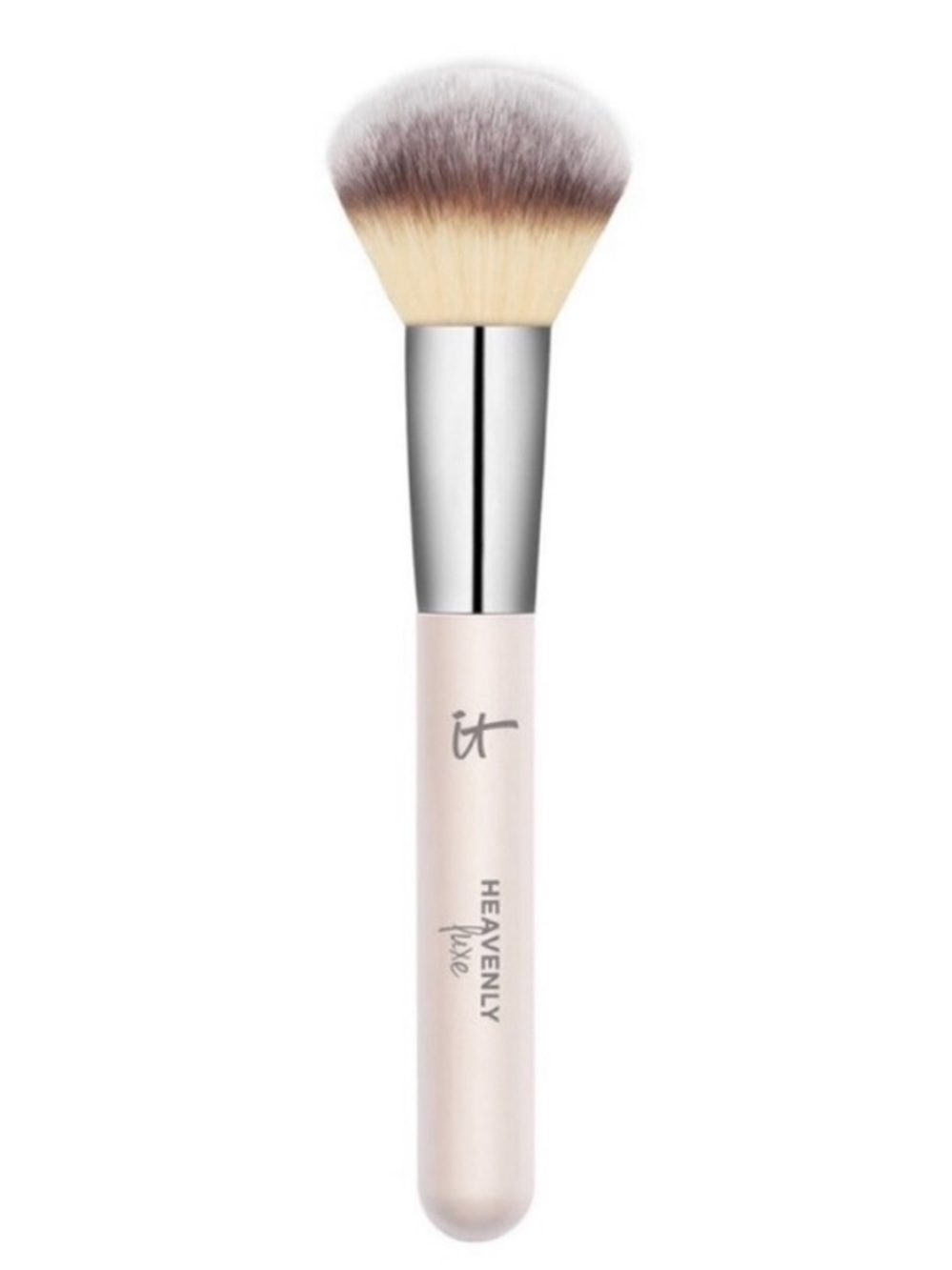 it cosmetics Heavenly Luxe Powder Brush in Light Pink & Silver